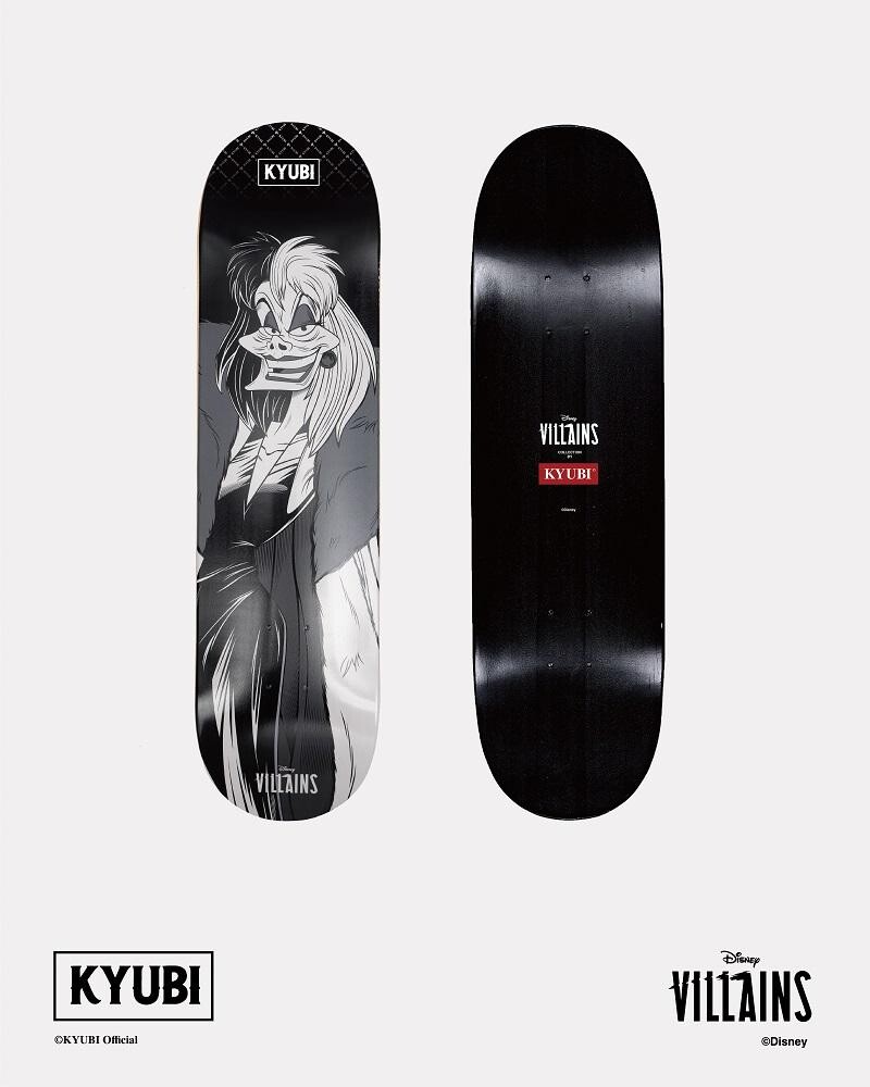 「KYUBI」"Which Villains Are You?"Skateboard Collection HK$680 each